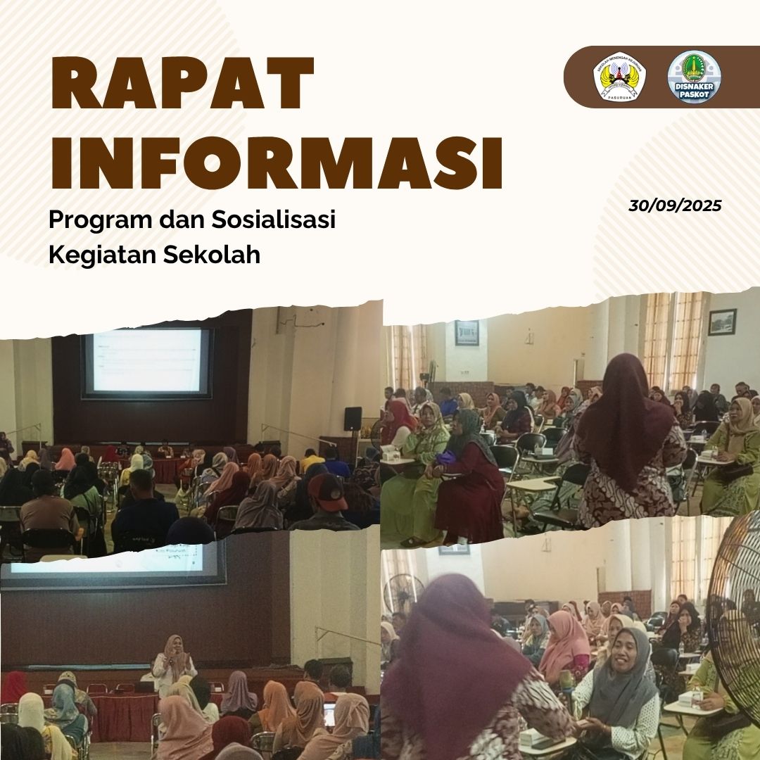 Rapat Persiapan TKA Bersama Wali Murid dan Disnaker